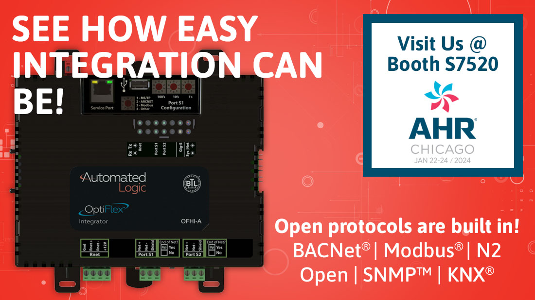 Automated Logic Launches Powerful New Integration and Sensing Solutions